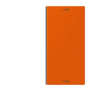 Jung Taste 2fach, mit Pfeilsymbolen, F40, Serie LS, orange vif LC402TSAP260