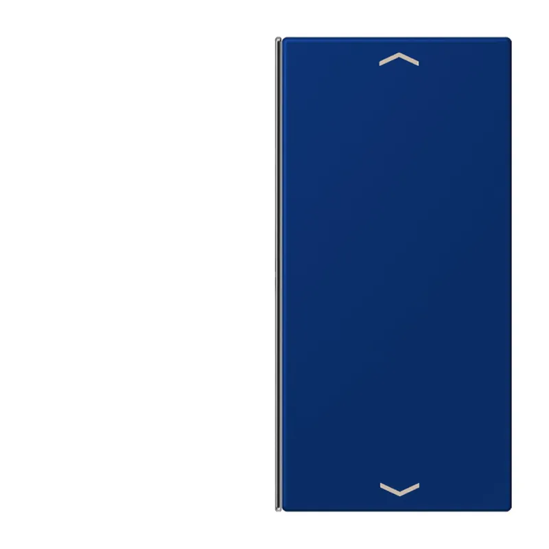 Jung Taste 2fach, mit Pfeilsymbolen, F40, Serie LS, bleu outremer foncé LC402TSAP261