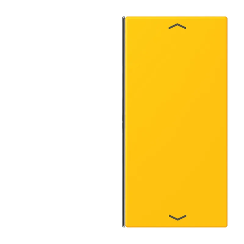 Jung Taste 2fach, mit Pfeilsymbolen, F40, Serie LS, le jaune vif LC402TSAP263