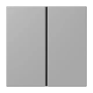 Jung Tastensatz 1fach, F40, Serie LS, gris moyen LC401TSA204