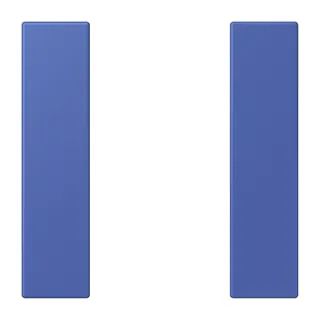 Jung Tastensatz 1fach, F50, Serie LS, bleu outremer 31 LC501TSA206