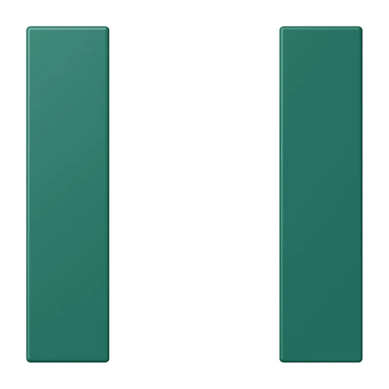 Jung Tastensatz 1fach, F50, Serie LS, vert anglais LC501TSA216