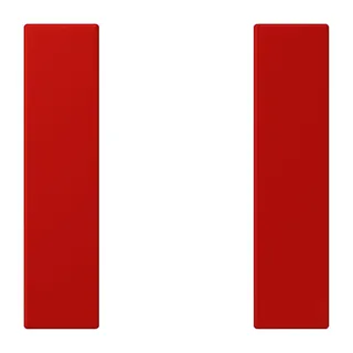 Jung Tastensatz 1fach, F50, Serie LS, rouge vermillon 31 LC501TSA227