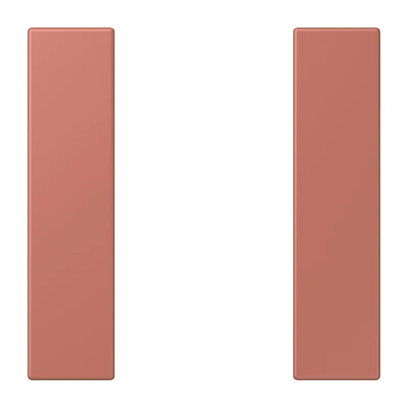 Jung Tastensatz 1fach, F50, Serie LS, terre sienne brique LC501TSA236