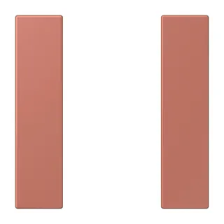 Jung Tastensatz 1fach, F50, Serie LS, terre sienne brique LC501TSA236