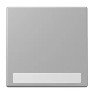 Jung Wippe 1fach, mit Schriftfeld, Serie LS, gris moyen LC990NA204