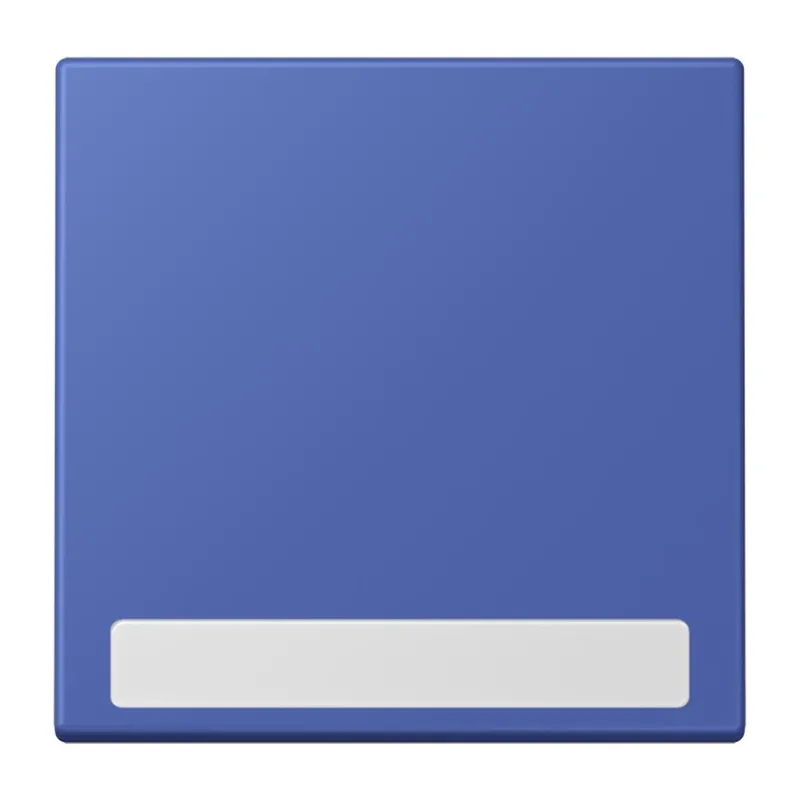 Jung Wippe 1fach, mit Schriftfeld, Serie LS, bleu outremer 31 LC990NA206