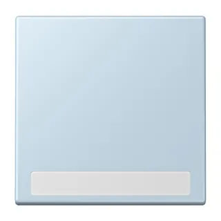 Jung Wippe 1fach, mit Schriftfeld, Serie LS, outremerclair LC990NA208