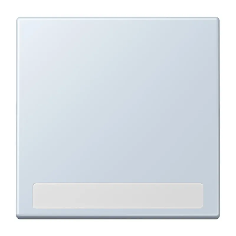 Jung Wippe 1fach, mit Schriftfeld, Serie LS, outremer pale LC990NA209