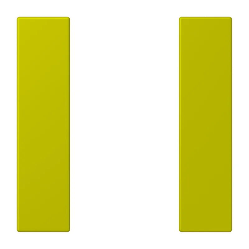 Jung Tastensatz 1fach, F50, Serie LS, vert olive vif LC501TSA249