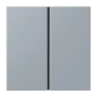 Jung Tastensatz 1fach, F40, Serie LS, gris clair 59 LC401TSA257