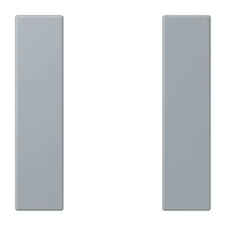 Jung Tastensatz 1fach, F50, Serie LS, gris clair 59 LC501TSA257