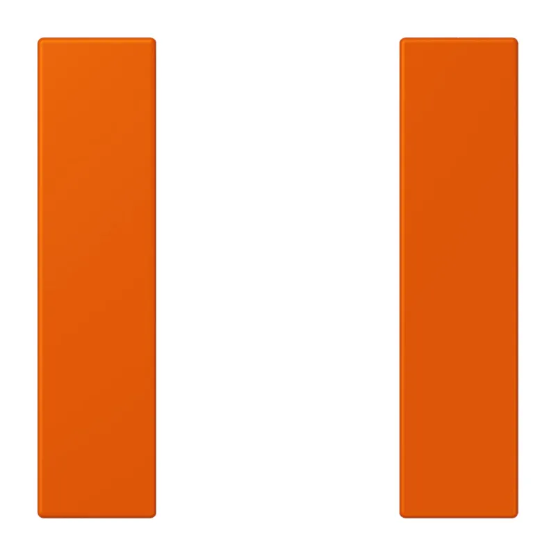 Jung Tastensatz 1fach, F50, Serie LS, orange vif LC501TSA260