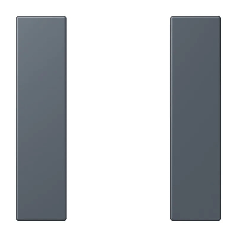 Jung Tastensatz 1fach, F50, Serie LS, gris fonce 59 LC501TSA262