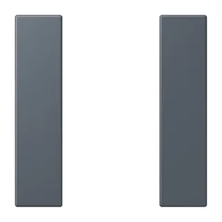 Jung Tastensatz 1fach, F50, Serie LS, gris fonce 59 LC501TSA262