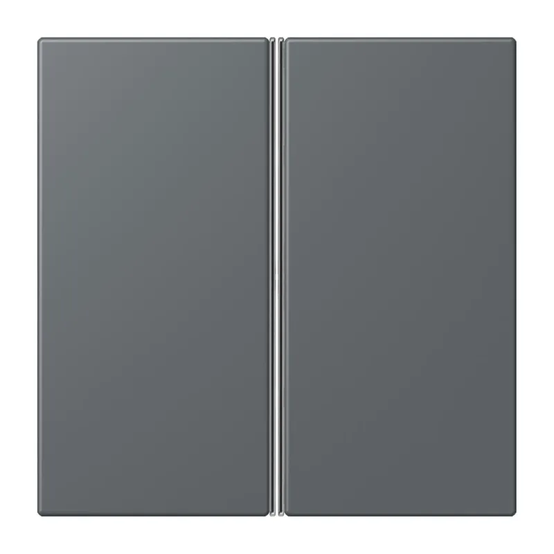 Jung Tastensatz 2fach, F40, Serie LS, gris foncé 31 LC402TSA202