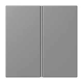 Jung Tastensatz 2fach, F40, Serie LS, gris 31 LC402TSA203