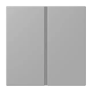Jung Tastensatz 2fach, F40, Serie LS, gris moyen LC402TSA204