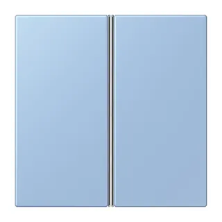 Jung Tastensatz 2fach, F40, Serie LS, outremer moyen LC402TSA207