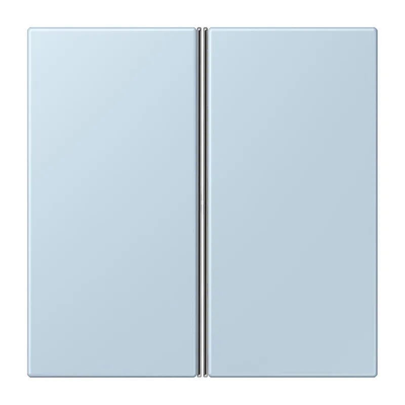 Jung Tastensatz 2fach, F40, Serie LS, outremerclair LC402TSA208