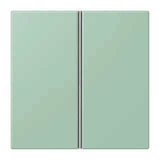 Jung Tastensatz 2fach, F40, Serie LS, vert anglais clair LC402TSA217