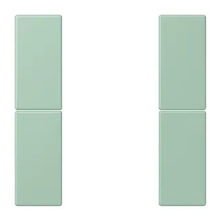 Jung Tastensatz 2fach, F50, Serie LS, vert anglais clair LC502TSA217