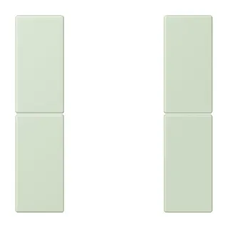 Jung Tastensatz 2fach, F50, Serie LS, vert anglâis pale LC502TSA218