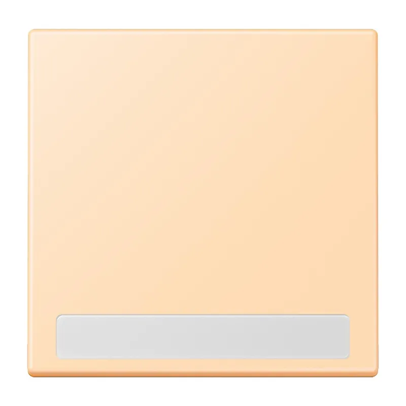 Jung Wippe 1fach, mit Schriftfeld, Serie LS, ocre LC990NA223