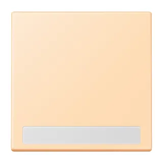 Jung Wippe 1fach, mit Schriftfeld, Serie LS, ocre LC990NA223
