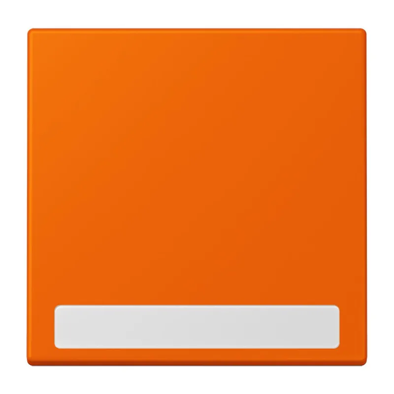 Jung Wippe 1fach, mit Schriftfeld, Serie LS, orange LC990NA224