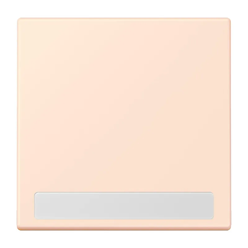 Jung Wippe 1fach, mit Schriftfeld, Serie LS, orange pâle LC990NA226