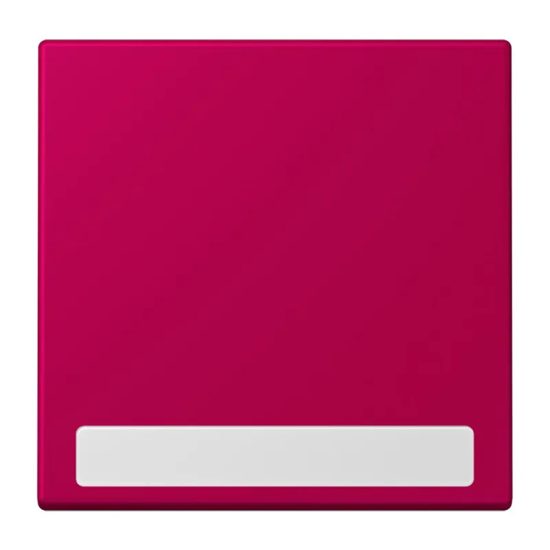 Jung Wippe 1fach, mit Schriftfeld, Serie LS, rouge rubia LC990NA230