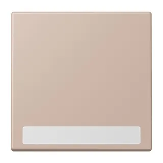 Jung Wippe 1fach, mit Schriftfeld, Serie LS, ombre br?lée claire LC990NA240