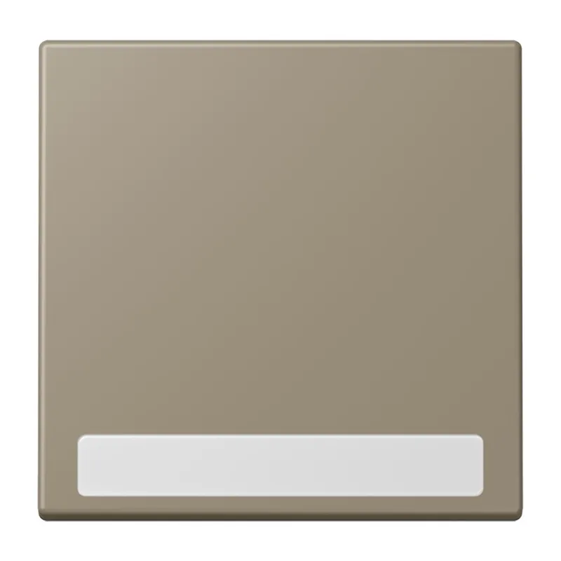Jung Wippe 1fach, mit Schriftfeld, Serie LS, ombre naturelle moyenne LC990NA242