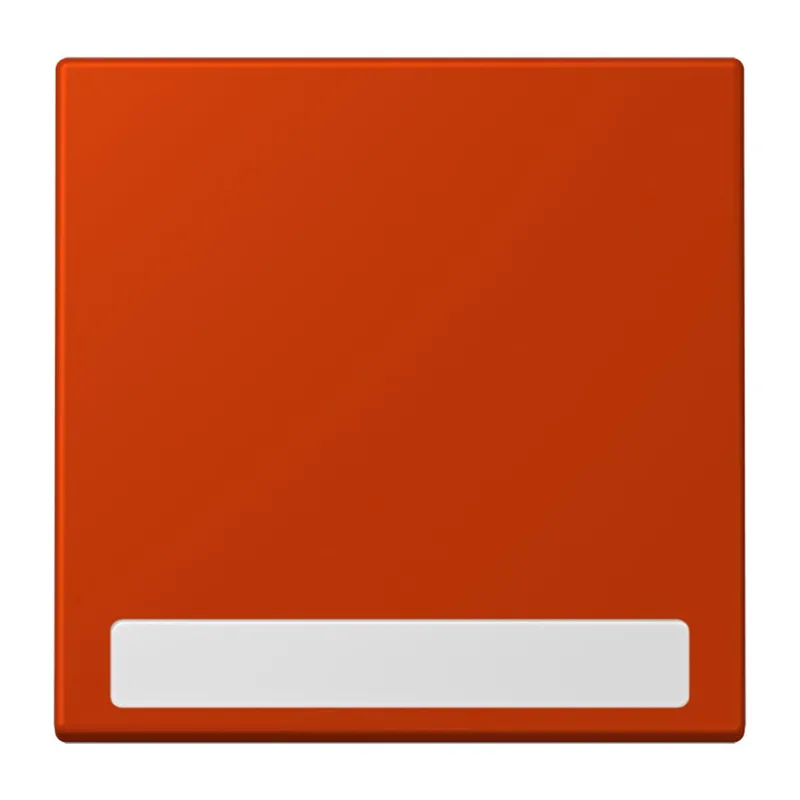 Jung Wippe 1fach, mit Schriftfeld, Serie LS, rouge vermillon 59 LC990NA244