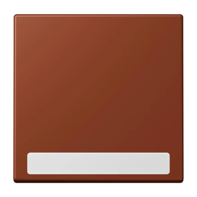 Jung Wippe 1fach, mit Schriftfeld, Serie LS, terre sienne br?lée 59 LC990NA247
