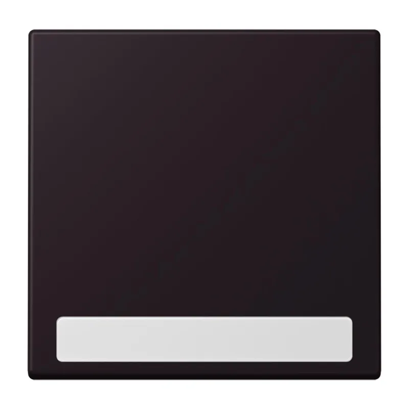 Jung Wippe 1fach, mit Schriftfeld, Serie LS, noir d'ivoire LC990NA248