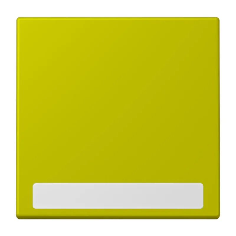 Jung Wippe 1fach, mit Schriftfeld, Serie LS, vert olive vif LC990NA249