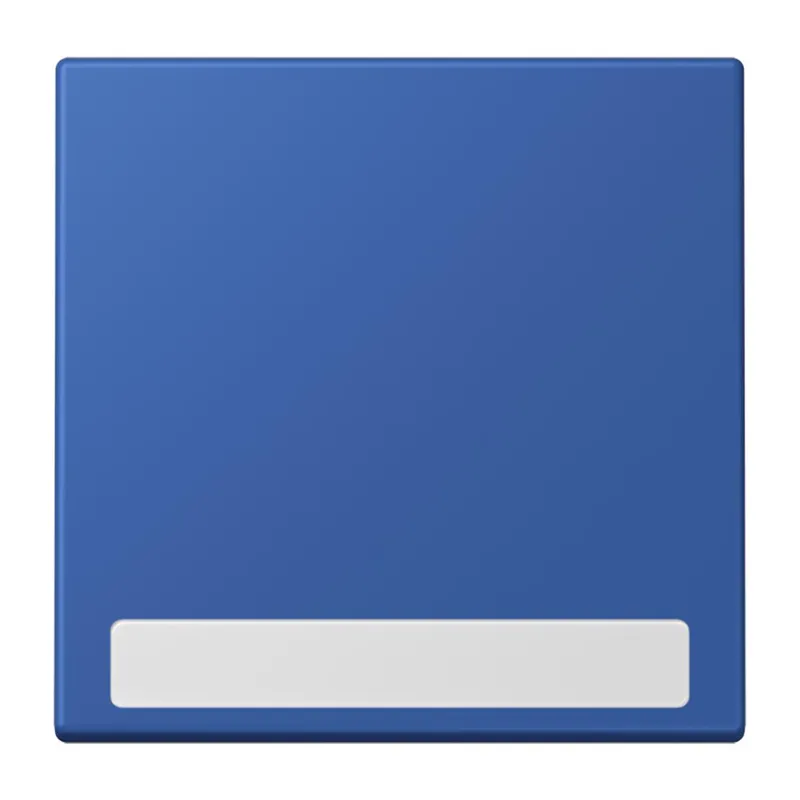 Jung Wippe 1fach, mit Schriftfeld, Serie LS, bleu outremer 59 LC990NA253