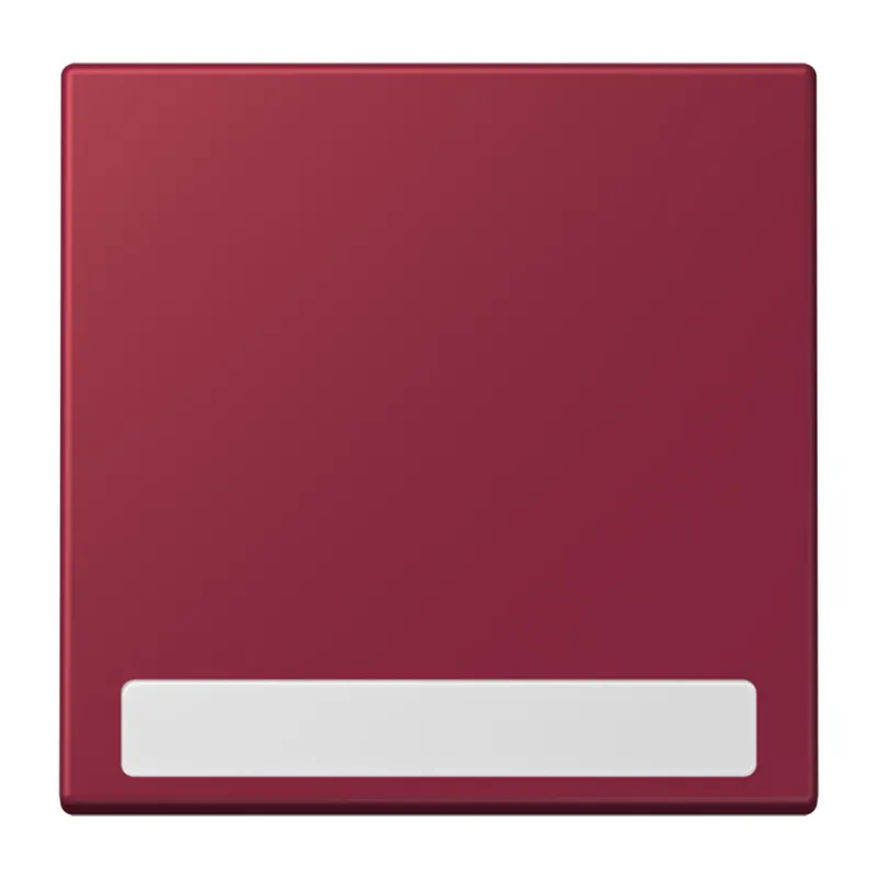 Jung Wippe 1fach, mit Schriftfeld, Serie LS, le rubis LC990NA255