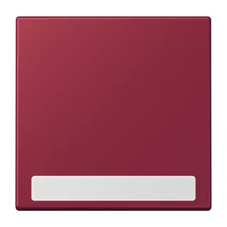 Jung Wippe 1fach, mit Schriftfeld, Serie LS, le rubis LC990NA255