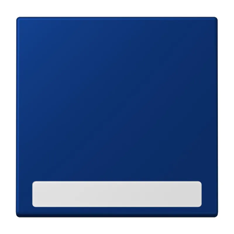 Jung Wippe 1fach, mit Schriftfeld, Serie LS, bleu outremer foncé LC990NA261