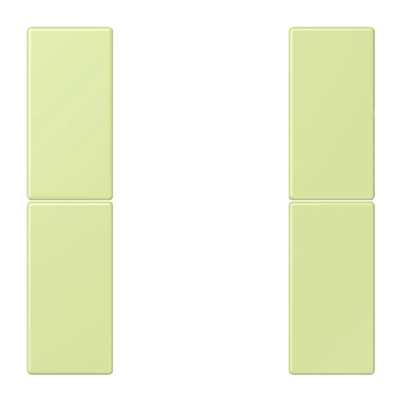 Jung Tastensatz 2fach, F50, Serie LS, vert jaune clair LC502TSA222