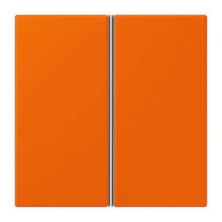 Jung Tastensatz 2fach, F40, Serie LS, orange LC402TSA224