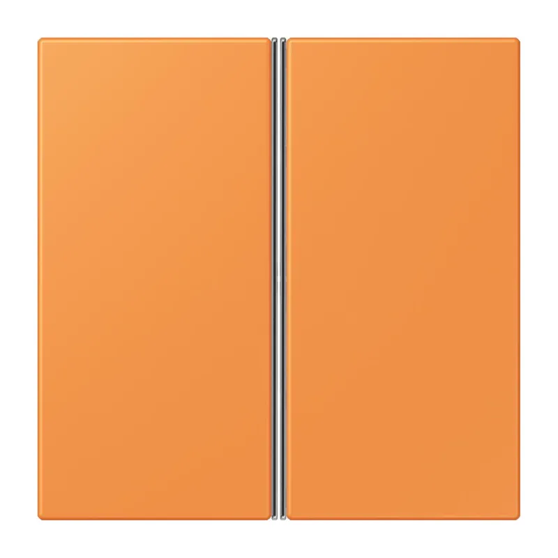Jung Tastensatz 2fach, F40, Serie LS, orange clair LC402TSA225