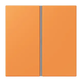 Jung Tastensatz 2fach, F40, Serie LS, orange clair LC402TSA225