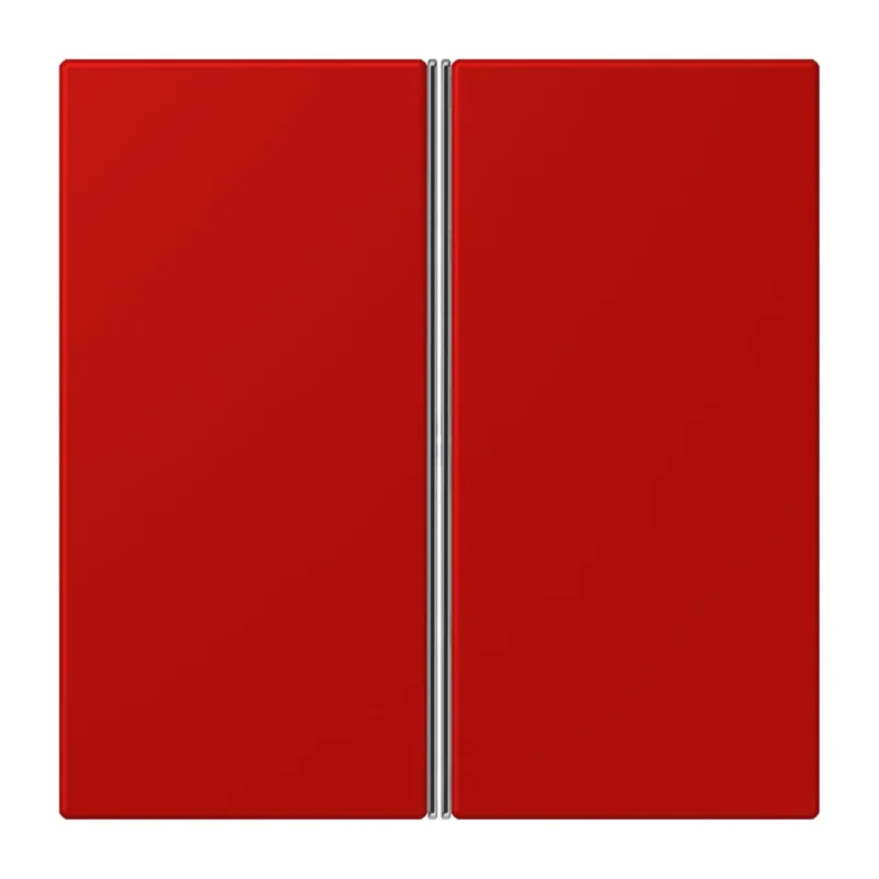 Jung Tastensatz 2fach, F40, Serie LS, rouge vermillon 31 LC402TSA227