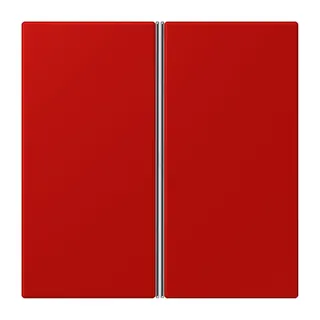 Jung Tastensatz 2fach, F40, Serie LS, rouge vermillon 31 LC402TSA227