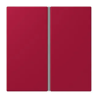 Jung Tastensatz 2fach, F40, Serie LS, rouge carmin LC402TSA229