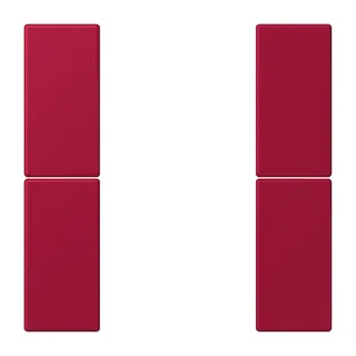 Jung Tastensatz 2fach, F50, Serie LS, rouge carmin LC502TSA229